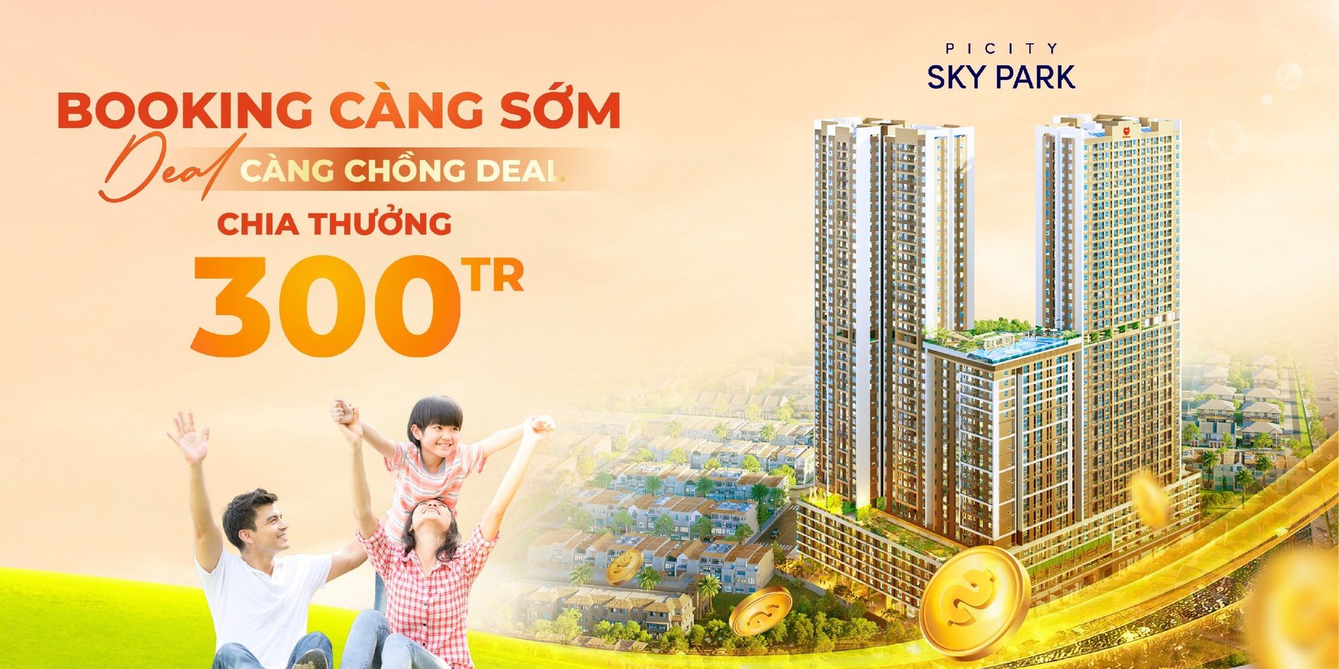 Đặt chỗ Picity Sky Park hưởng ngay ưu đãi độc quyền