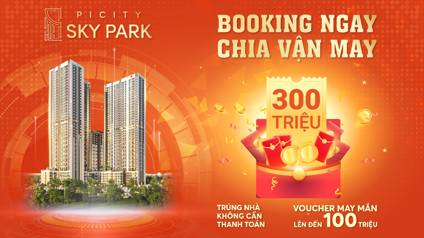 Booking Picity chia ngay vận may 300 triệu đồng