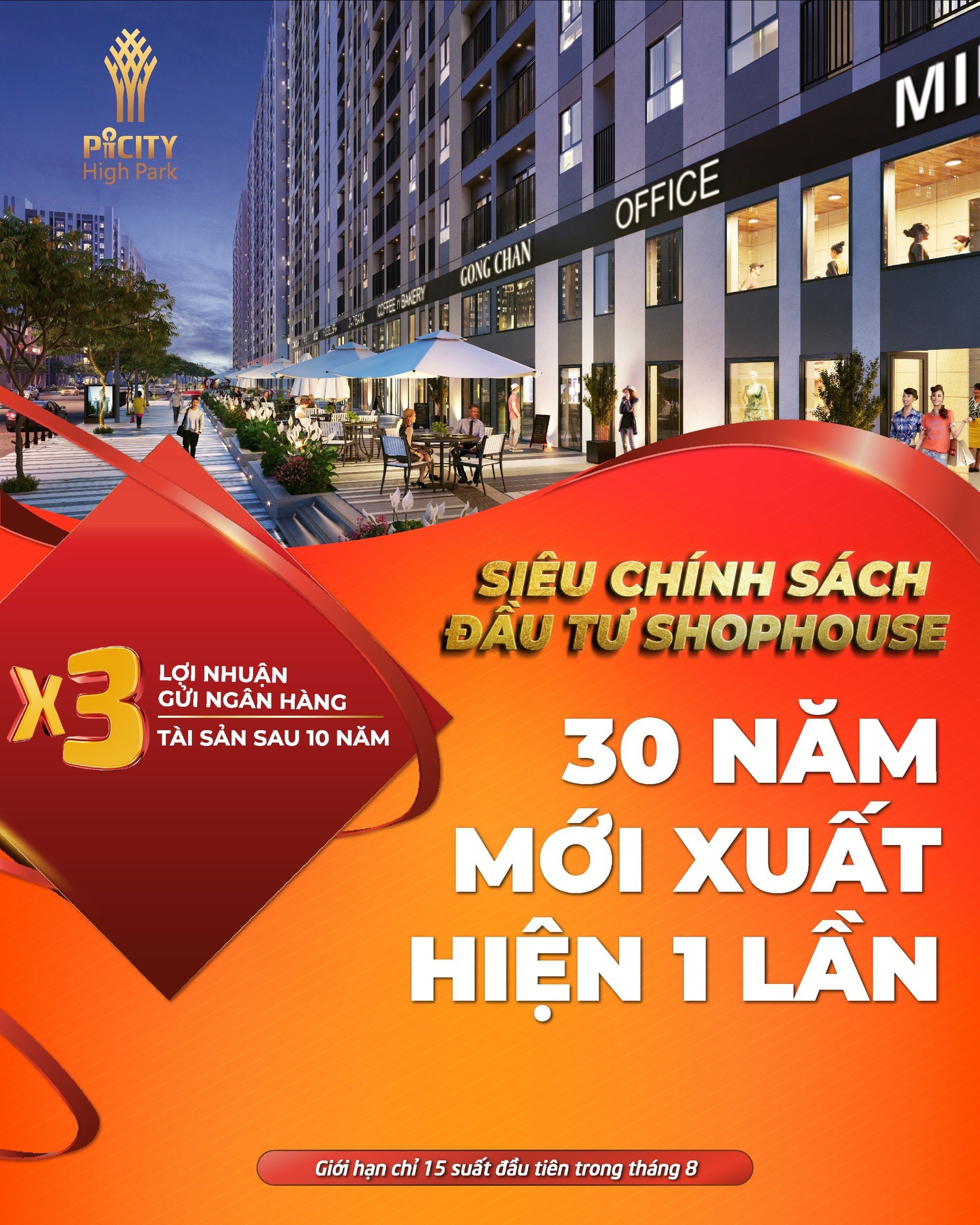 Chinh sach shophouse Picity 30 nam moi suat hien