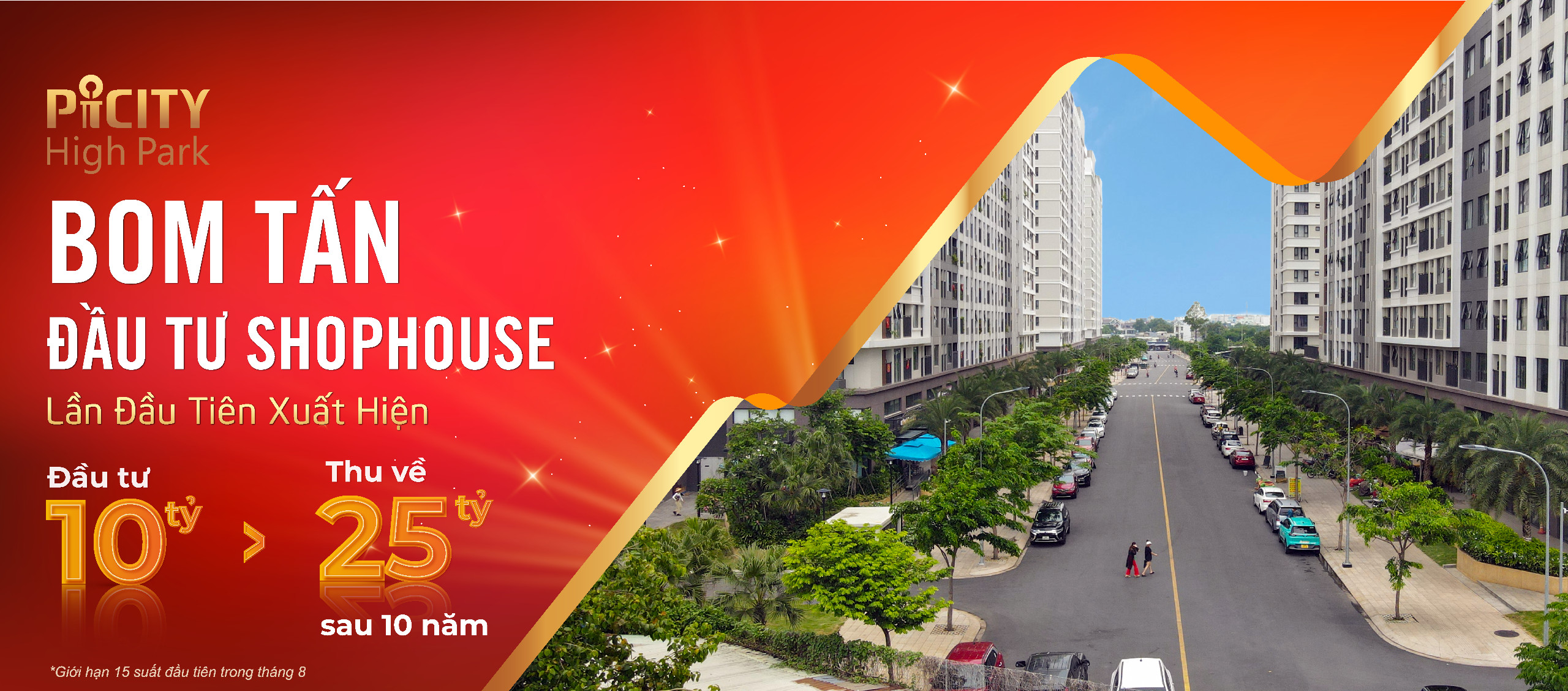 Cơ hội đầu tư sinh lời tại Shophouse Picity High Park