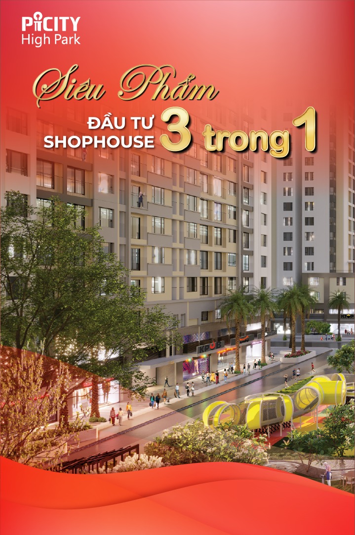 Sieu pham dau tu Shophouse Picity Quan 12 uu dai 3 trong 1